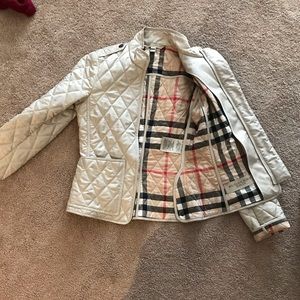Burberry Brit jacket light coat quilted